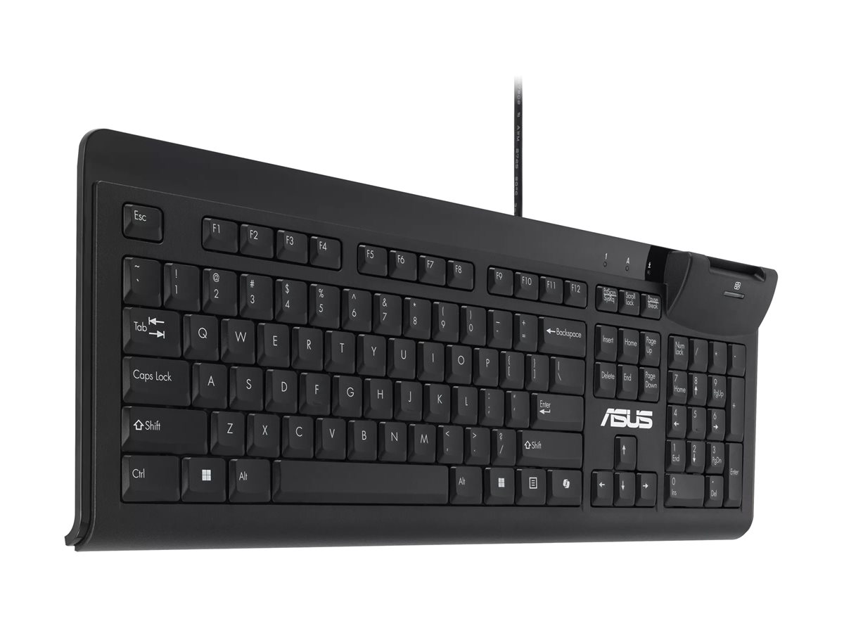 Teclado ASUS KU100 Full Size USB Preto - Imagem 3