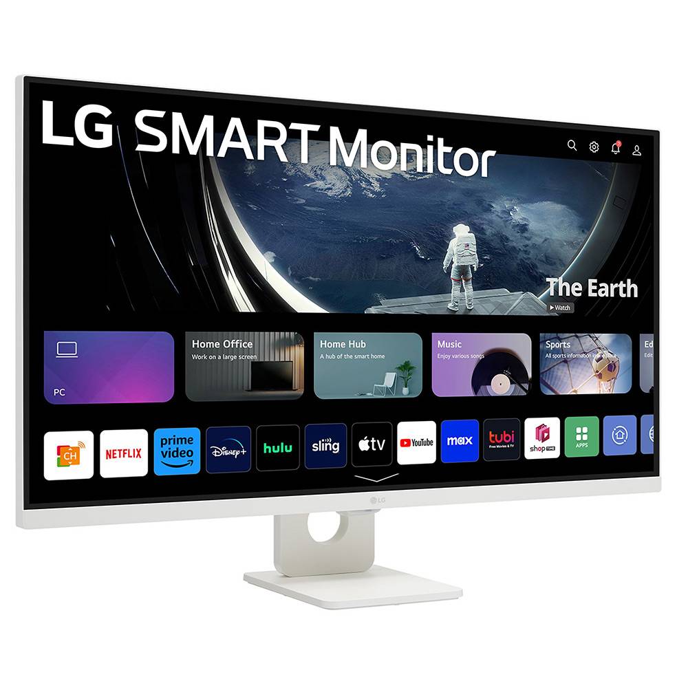 Smart Monitor LG 32U721SA-W 31.5" UHD IPS WebOS USB-C PD 65W Branco - Imagem 5