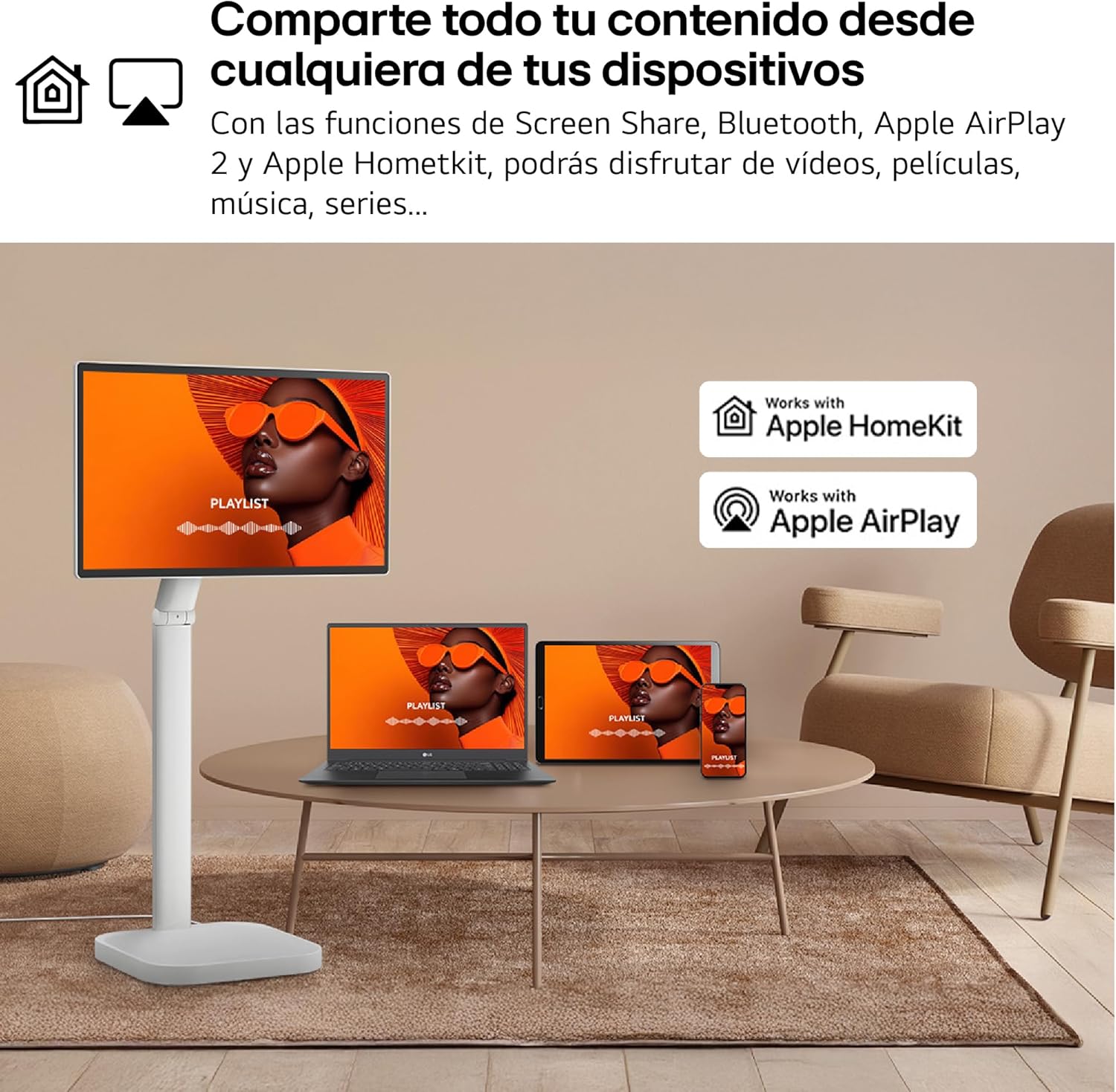 Monitor Smart Touch LG 32U889SA-W 31.5" 4K UHD IPS HDR10 USB-C PD 65W Colunas Branco - Imagem 10
