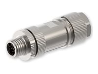 TELTONIKA NETWORKS M12 X type 8-PIN male connector - Imagem 1
