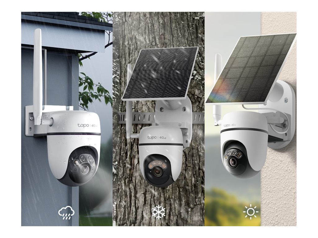 Kit Câmara Segurança Tapo C615G Solar 4G/LTE 2K Exterior Rotação - Imagem 9