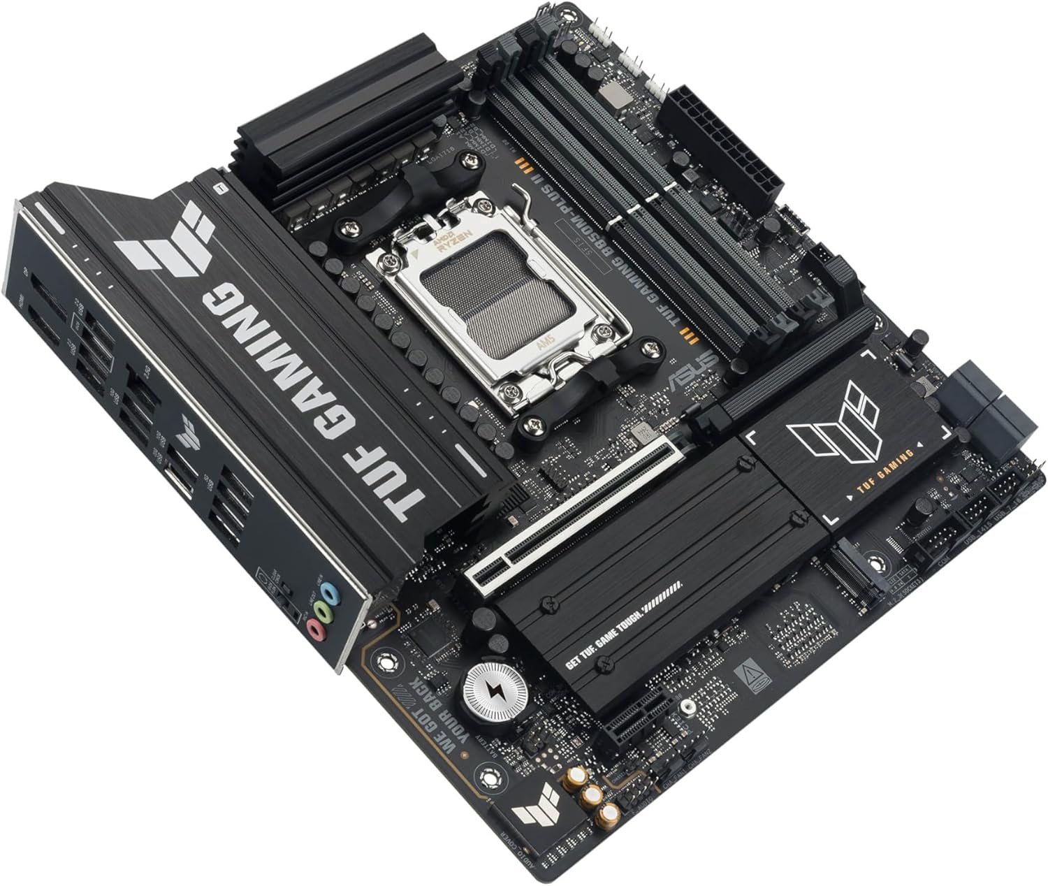 Motherboard ASUS TUF GAMING B850M-PLUS II Micro-ATX Socket AM5 AMD B850 DDR5 PCIe 5.0 3x M.2 2.5Gb LAN - Imagem 3