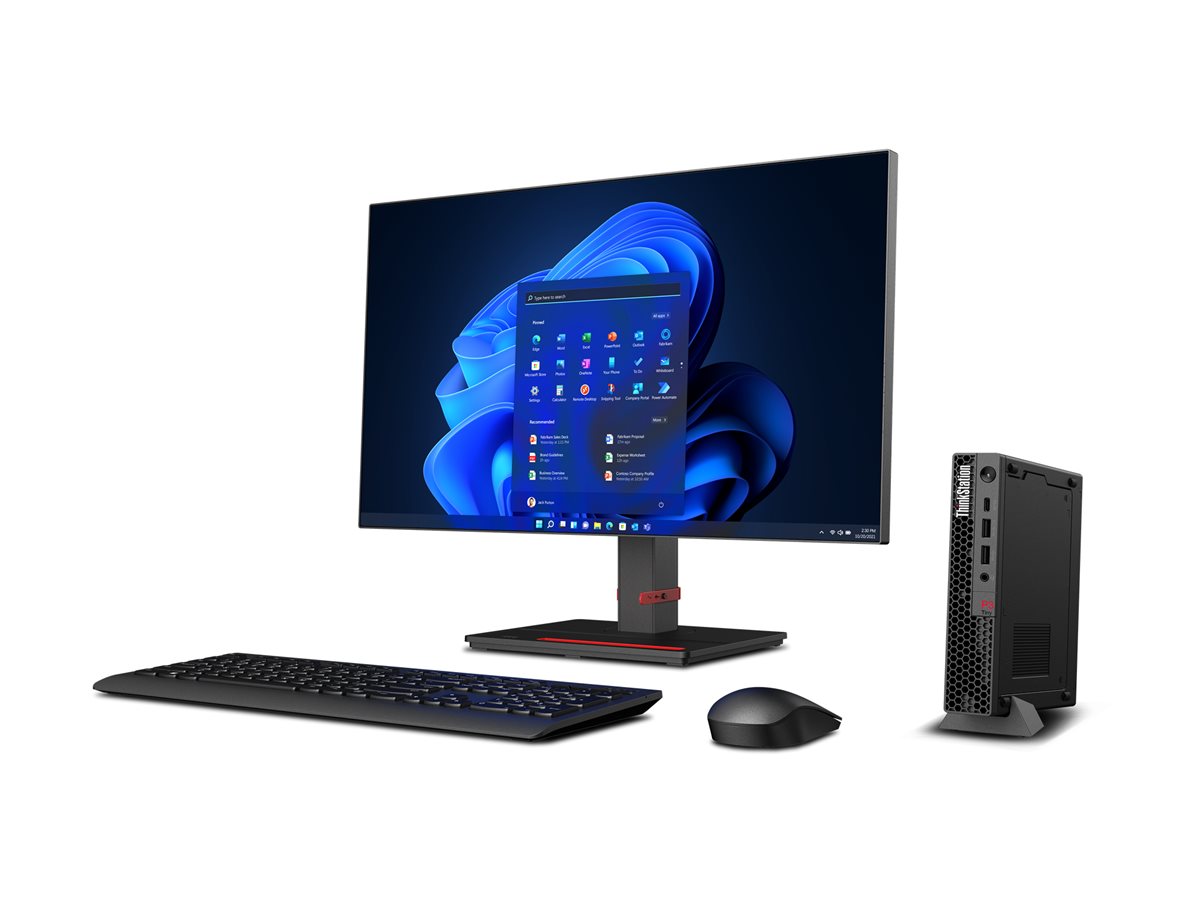 Mini PC Lenovo ThinkStation P3 Tiny Core Ultra 7 32GB 1TB RTX A1000 Win 11 Pro Preto - Imagem 6