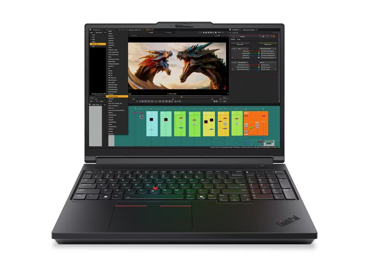 Portátil Lenovo ThinkPad P16 16" 64 GB 1 TB SSD RTX 3000 Preto - Imagem 7