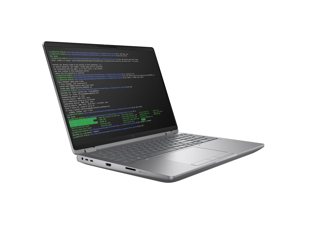 Portátil HP Zbook G1i 16 Intel Core Ultra 9 285HX 16inch 32GB 1TB W11P 3YR Warr - Imagem 2