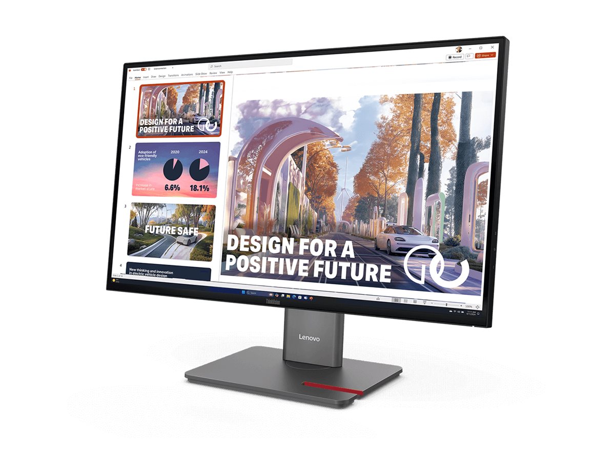 Monitor Lenovo ThinkVision S27-4e 27 Full HD IPS Preto Lustroso - Imagem 2