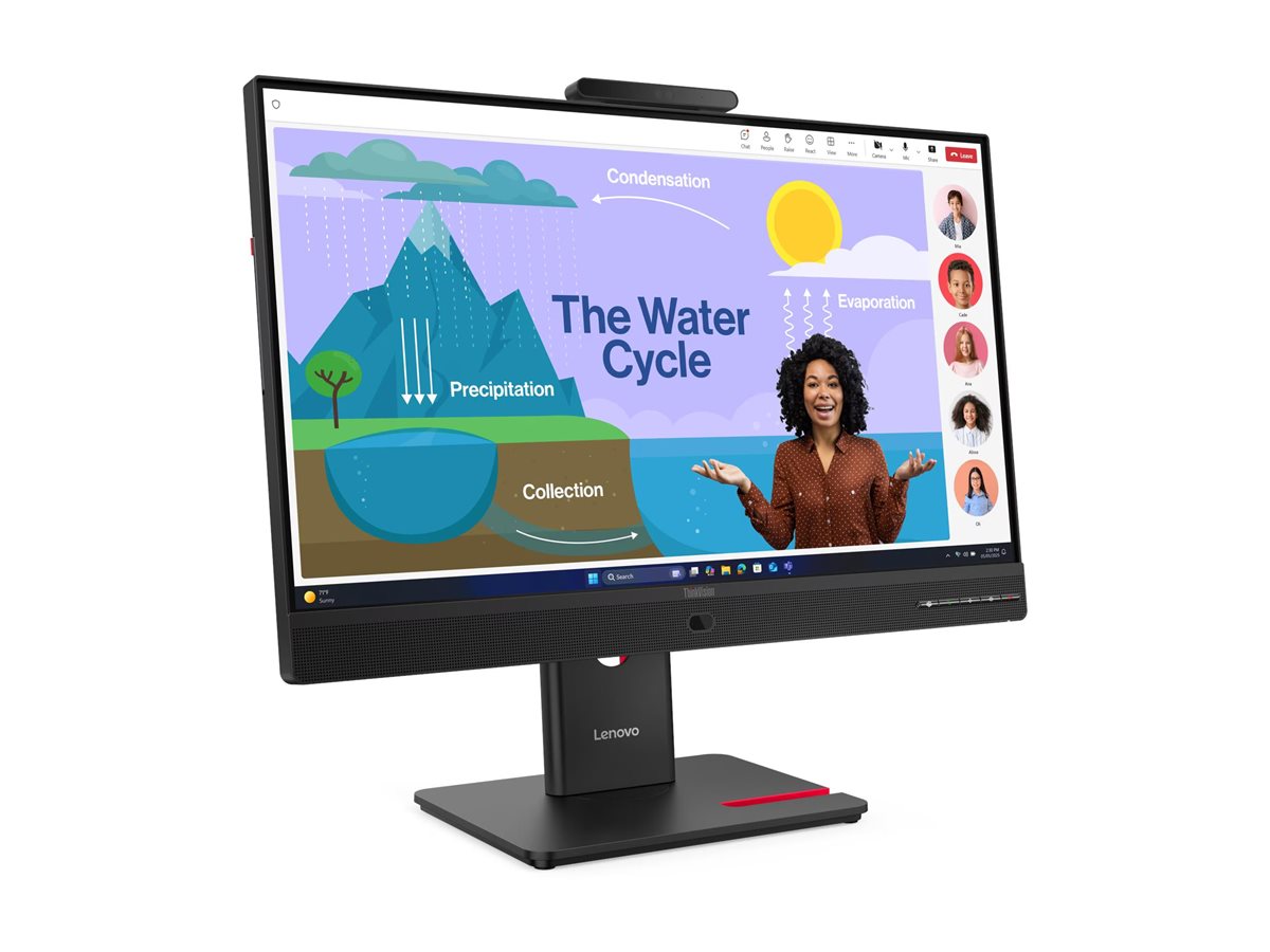 Monitor Lenovo ThinkVision T24D-4v Full HD 120 Hz Preto