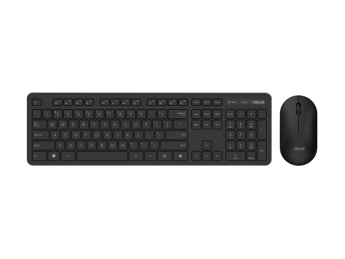 Conjunto de Teclado e Rato ASUS CW100 Sem Fios Preto - Imagem 5