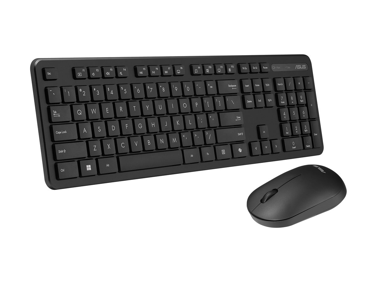 Conjunto de Teclado e Rato ASUS CW100 Sem Fios Preto - Imagem 6