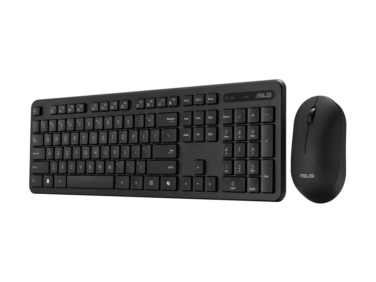 Conjunto de Teclado e Rato ASUS CW100 Sem Fios Preto - Imagem 7