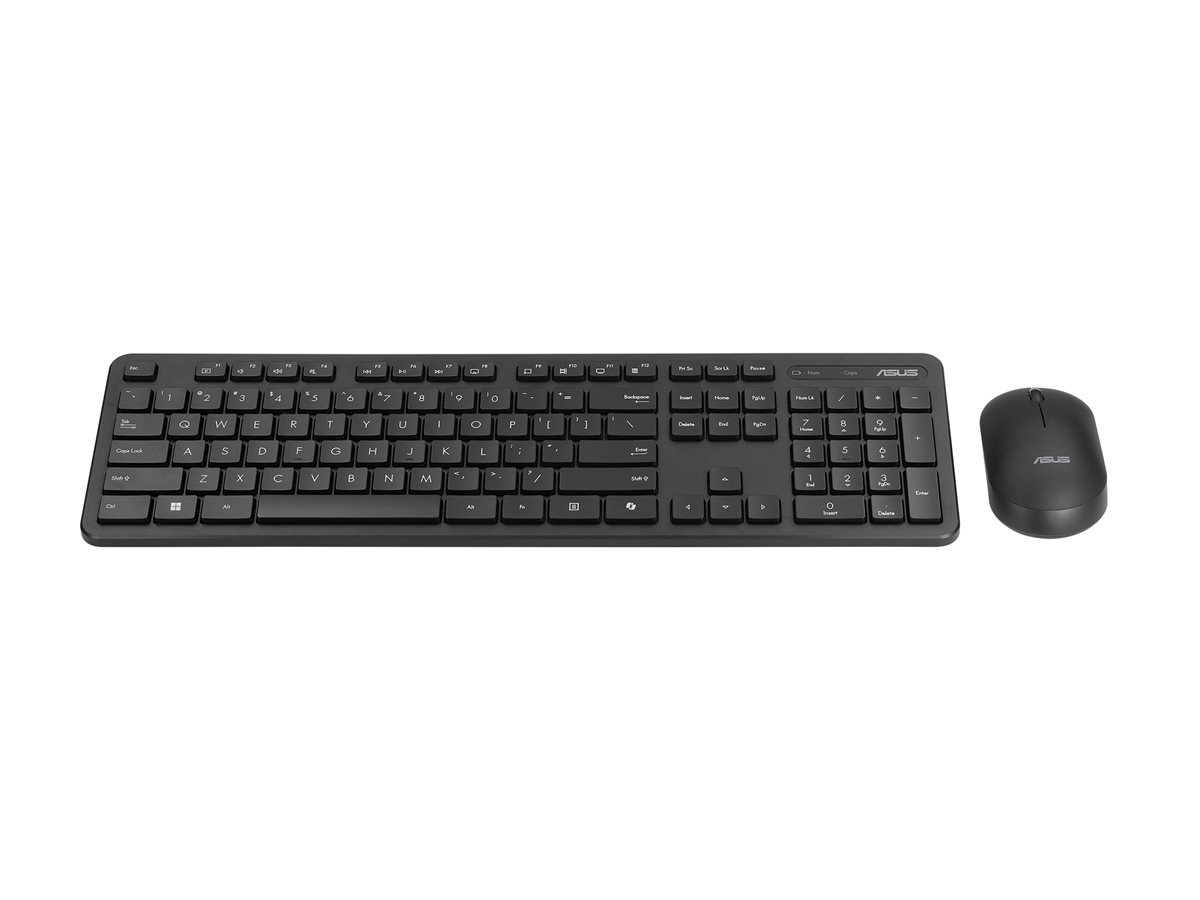 Conjunto de Teclado e Rato ASUS CW100 Sem Fios Preto - Imagem 4