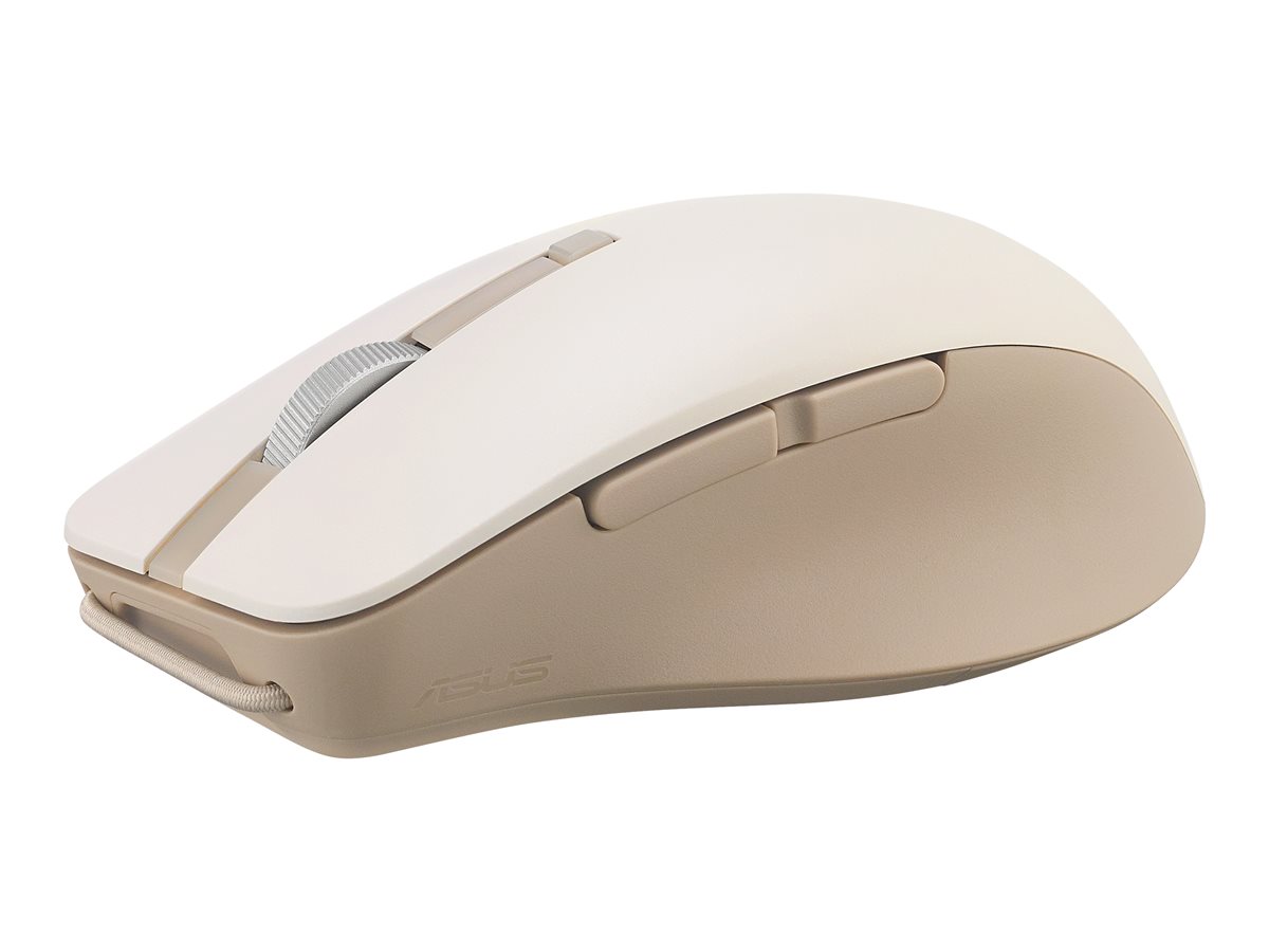 Rato ASUS SmartO MD200 Silent Plus Sem Fios 6 Botões Leite de Aveia - Imagem 4