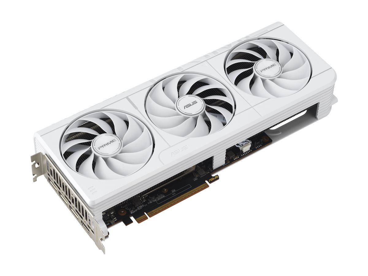 Placa Gráfica ASUS Prime Radeon RX 9070 XT White OC Edition 16GB GDDR6 PCIe 5.0 HDMI 2.1 DisplayPort 2.1a Branco - Imagem 4