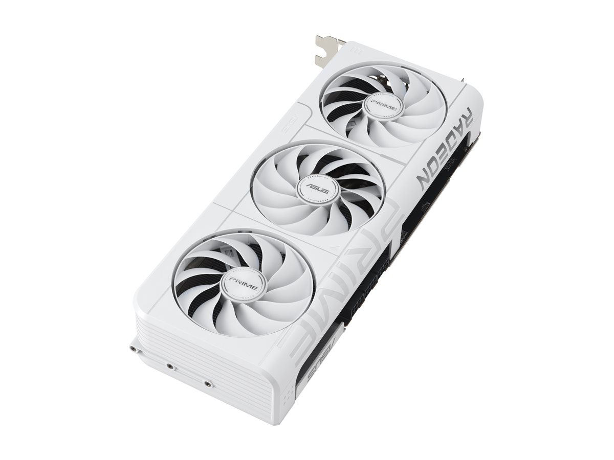 Placa Gráfica ASUS Prime Radeon RX 9070 XT White OC Edition 16GB GDDR6 PCIe 5.0 HDMI 2.1 DisplayPort 2.1a Branco - Imagem 3