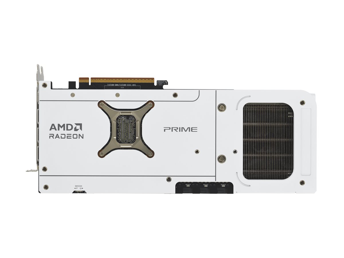 Placa Gráfica ASUS Prime Radeon RX 9070 XT White OC Edition 16GB GDDR6 PCIe 5.0 HDMI 2.1 DisplayPort 2.1a Branco - Imagem 9