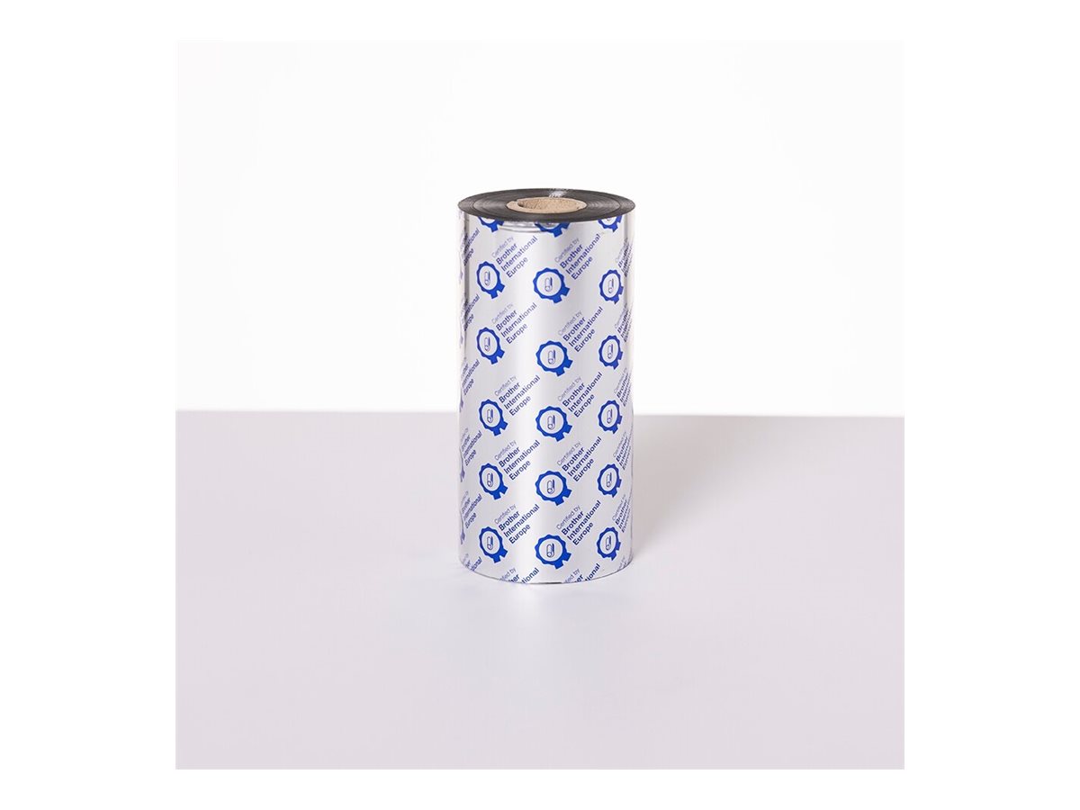 Pack 5 Fitas de Impressão Cera Premium Brother 154mm x 450m Preto para TJ6421TN e TJ6521TN - Imagem 3