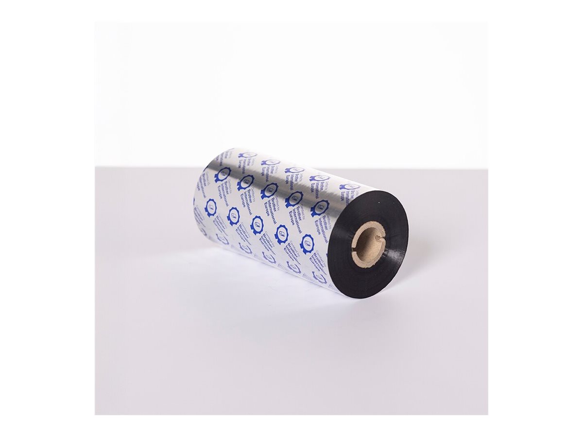 Pack 5 Fitas de Impressão Brother Cera/Resina 154mm x 450m Preto para TJ-6421TN/TJ-6521TN - Imagem 1