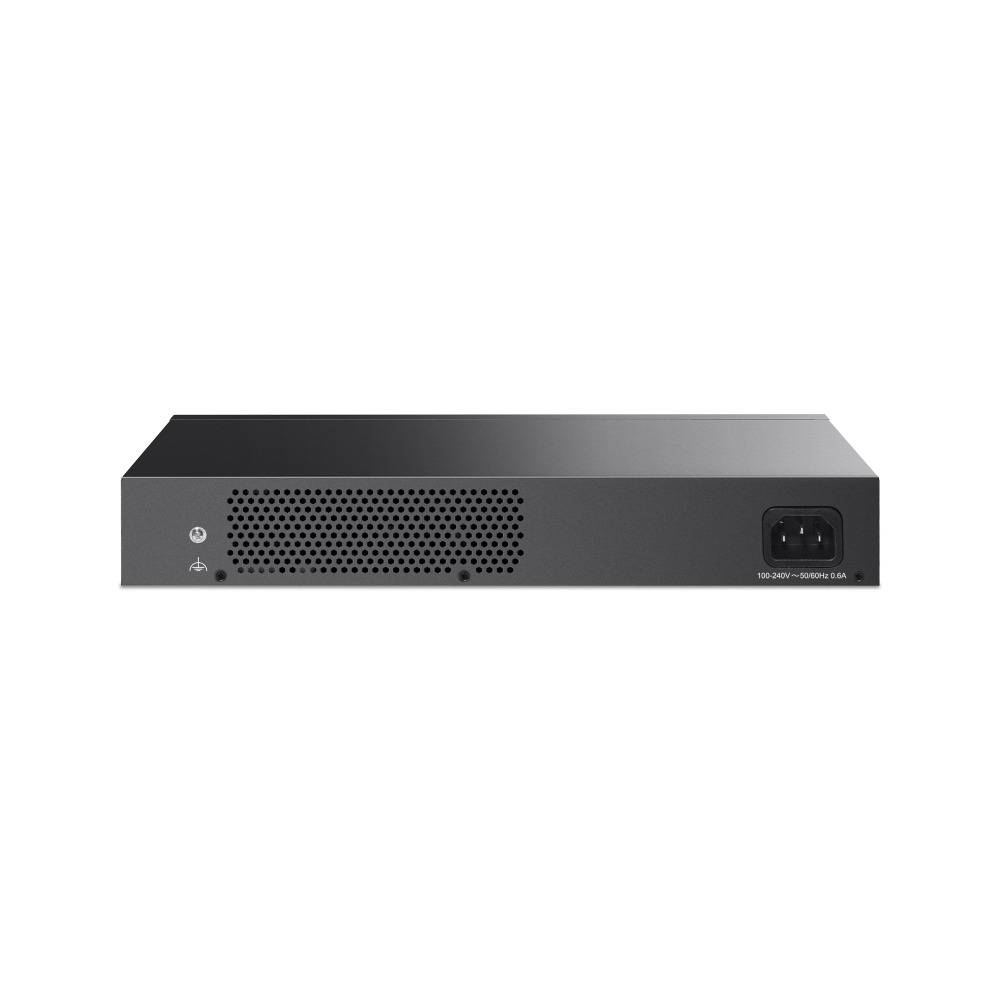 Switch Gigabit TP-Link Mercusys MS124GS V1 24 Portas 10/100/1000 Desktop ou Rackmount 48Gbps Preto - Imagem 3