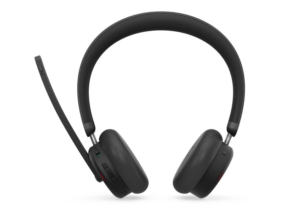 Auscultadores Bluetooth Lenovo 6550 Wireless ANC USB-C Certificado Microsoft Teams Preto - Imagem 6