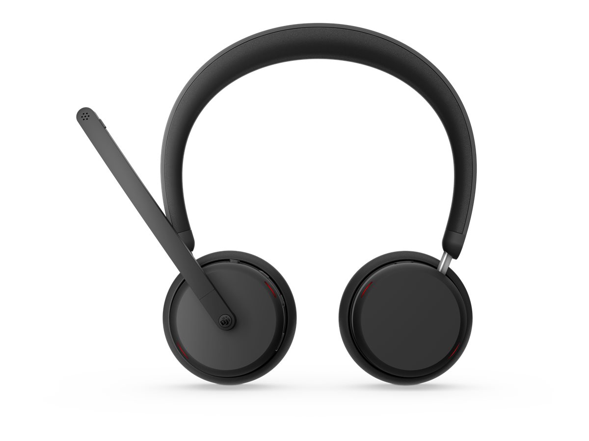 Auscultadores Bluetooth Lenovo 6550 Wireless ANC USB-C Certificado Microsoft Teams Preto - Imagem 11