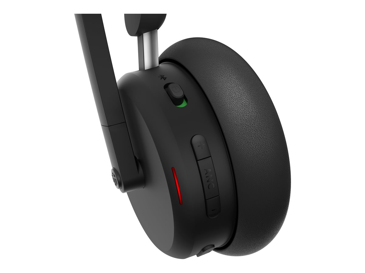 Auscultadores Bluetooth Lenovo 6550 Wireless ANC USB-C Certificado Microsoft Teams Preto - Imagem 5