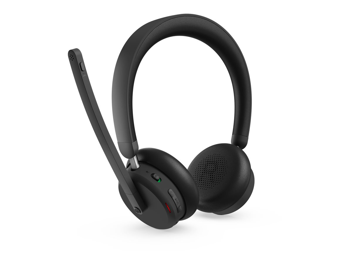 Auscultadores Bluetooth Lenovo 6550 Wireless ANC USB-C Certificado Microsoft Teams Preto - Imagem 7