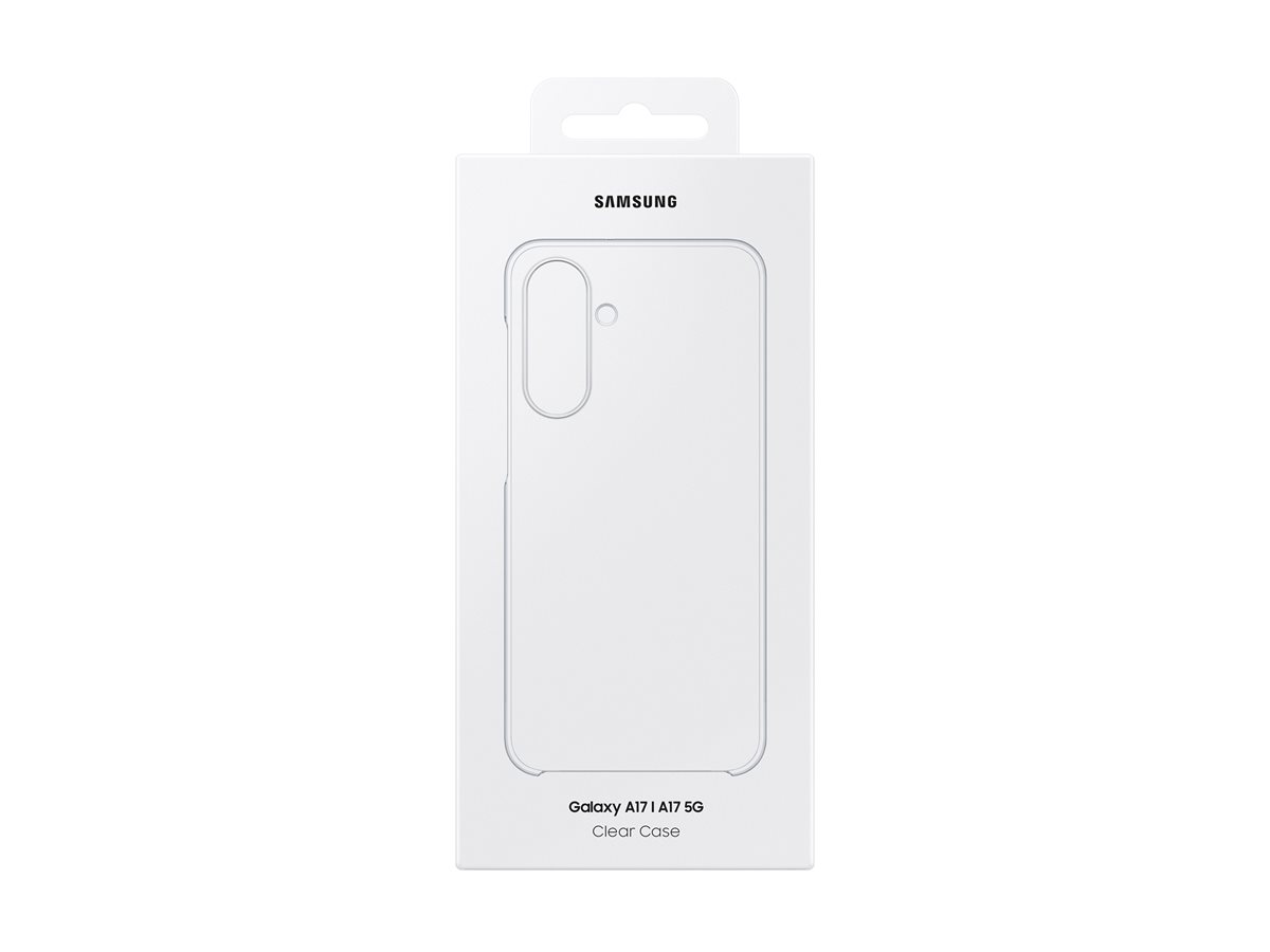 Capa Protetora Samsung Galaxy A17 e A17 5G EF-QA176 Transparente em Policarbonato com Acabamento Brilhante