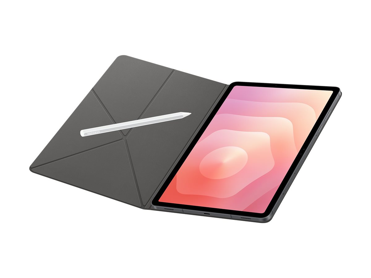Capa Flip Cover Samsung Book Cover para Galaxy Tab S11 Revestimento em Microfibra Preto (EF-BX730) - Imagem 3