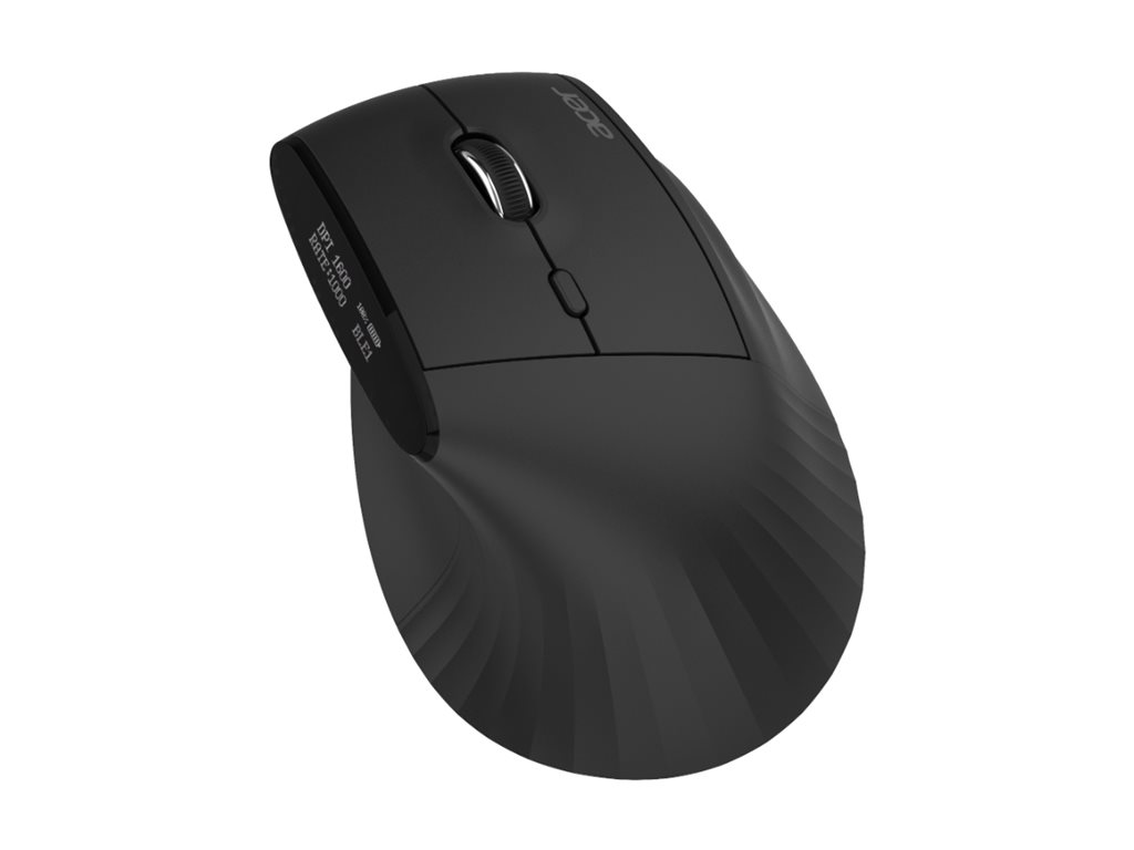 Rato Vertical Ergonómico Acer Smart Fit Laser 10 Botões Sem Fios Bluetooth 5.0 USB-C Preto - Imagem 2