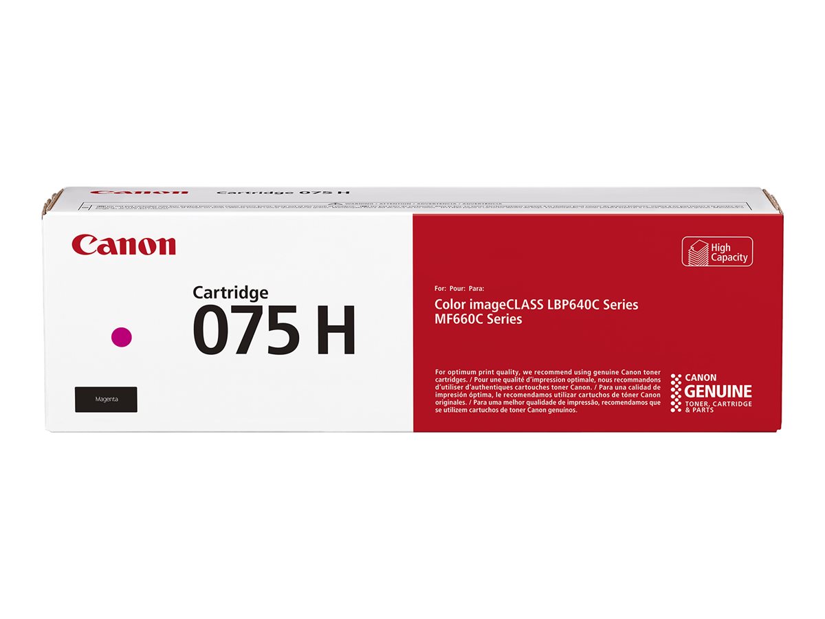 Cartucho de Toner Canon 075 H Magenta Alta Capacidade
