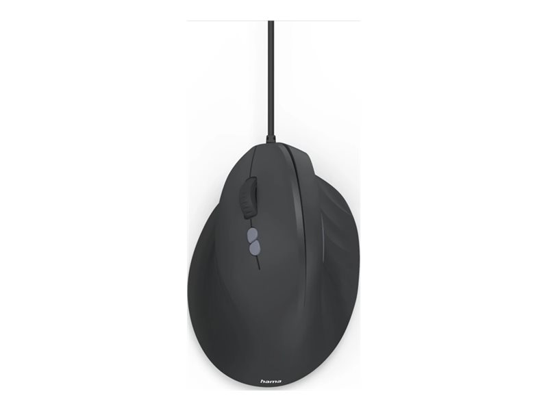 Rato Hama ECM-500L Vertical Ergonómico Esquerdo Preto