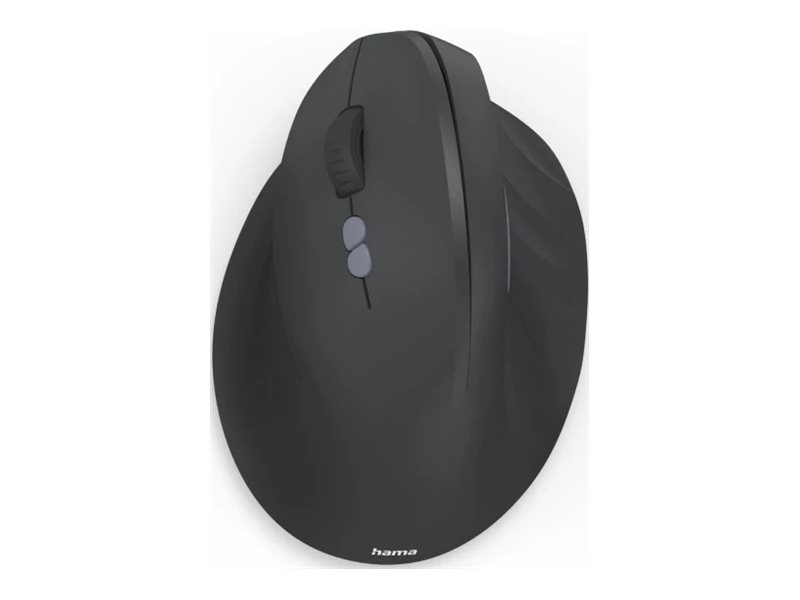 Rato Hama EWM-500L Vertical Ergonómico Esquerdino Sem Fios Preto