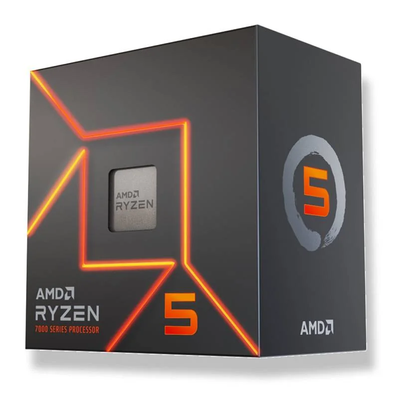Processador AMD Ryzen 5 7400 6-Cores 12-Threads 4.3GHz Socket AM5 Box - Imagem 1