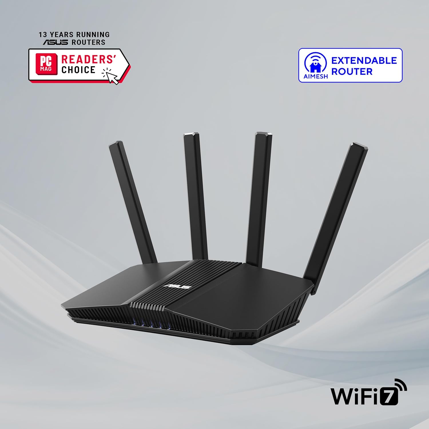 Router ASUS RT-BE58U WiFi 7 Dual-Band BE3600 3600Mbps Porta 2.5G AiMesh - Imagem 2