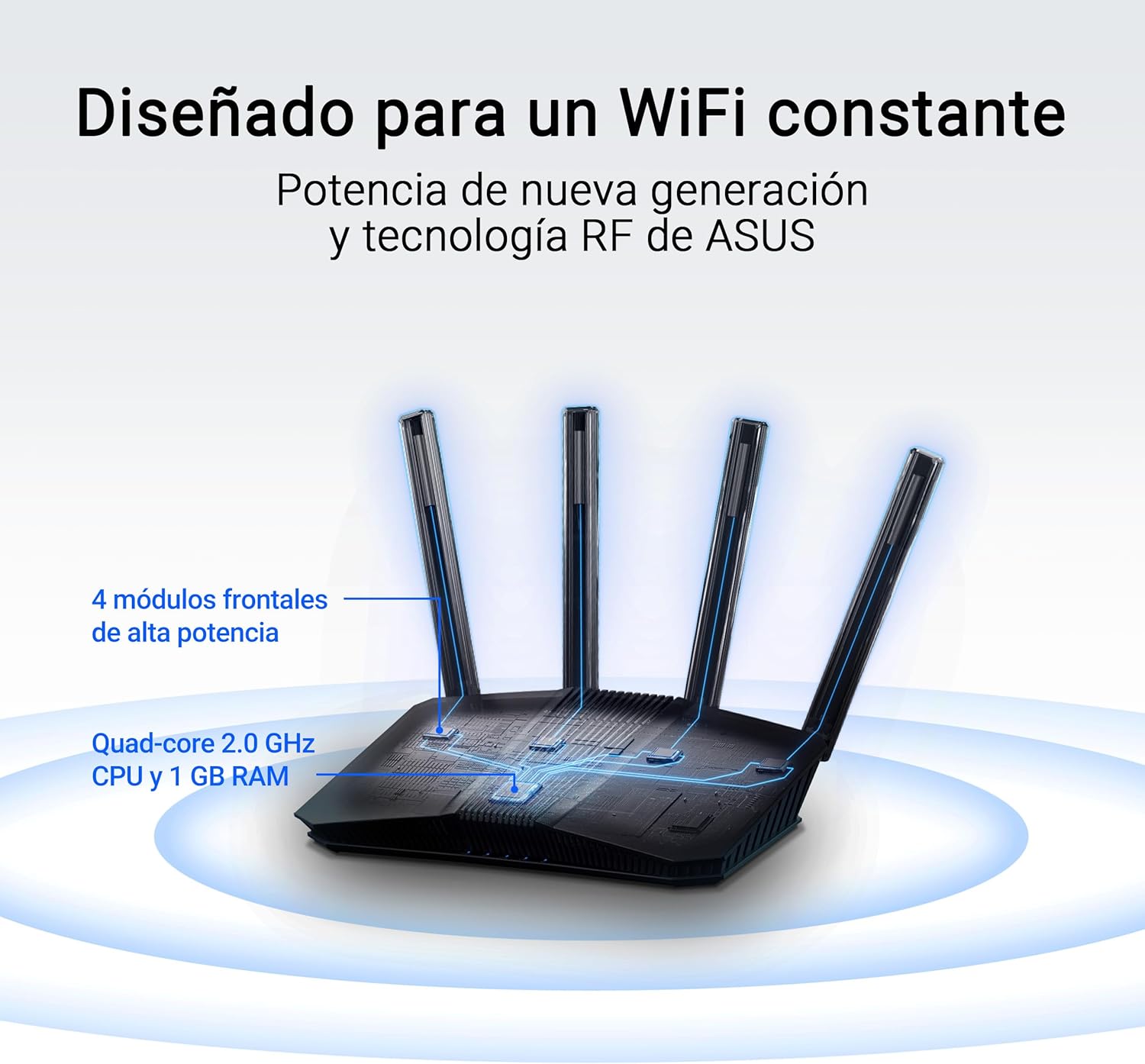 Router ASUS RT-BE58U WiFi 7 Dual-Band BE3600 3600Mbps Porta 2.5G AiMesh - Imagem 5