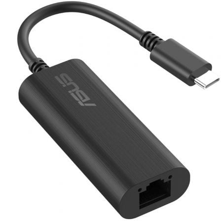 Adaptador de Rede ASUS USB-C2500 V2 USB-C 3.0 para Ethernet 2.5G RJ-45 Preto - Imagem 4