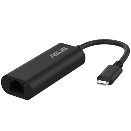 Adaptador de Rede ASUS USB-C2500 V2 USB-C 3.0 para Ethernet 2.5G RJ-45 Preto - Imagem 2