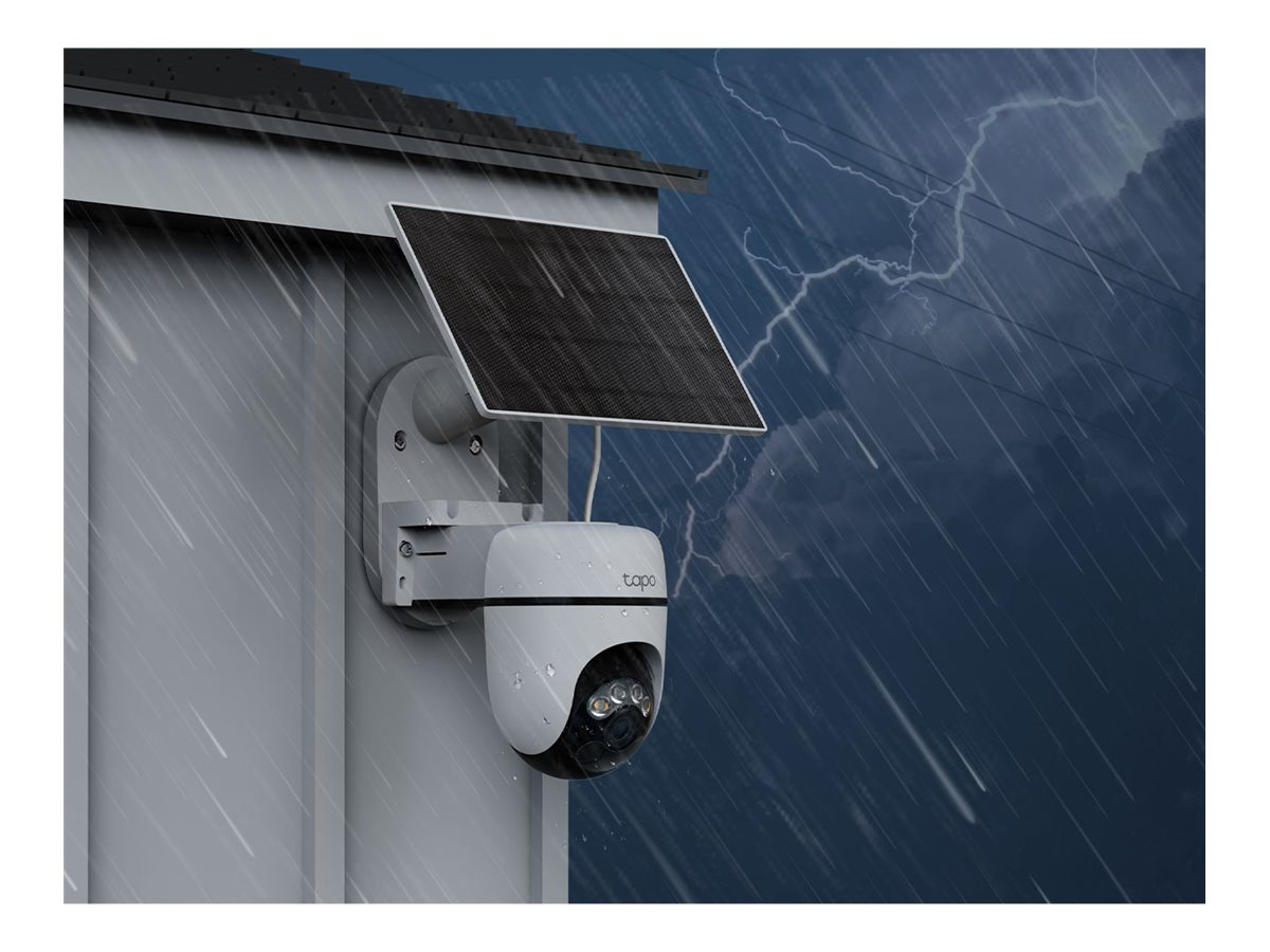 Câmara de Vigilância Tapo TC90 Kit Solar 2K Exterior - Imagem 4