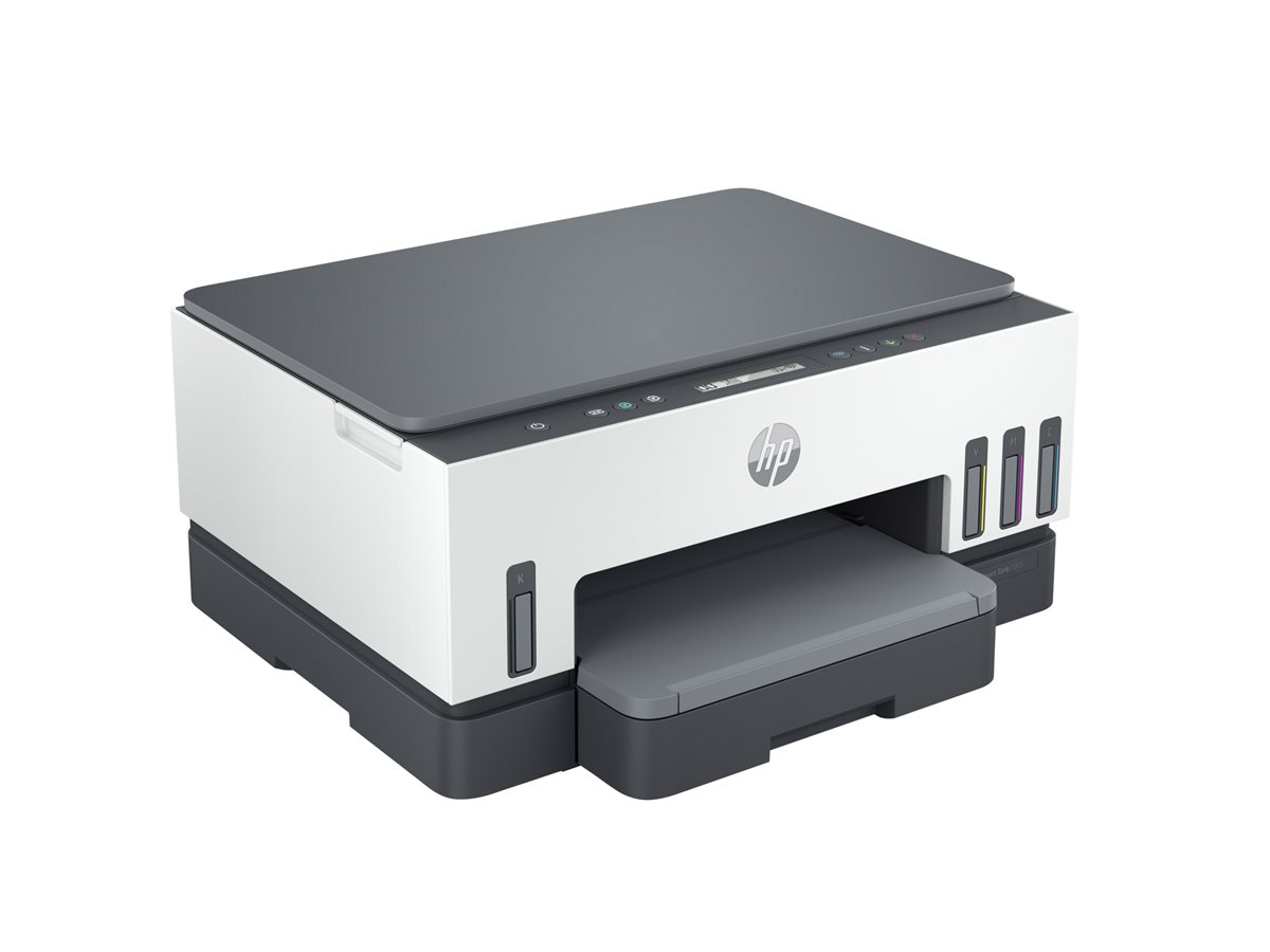 Impressora Multifunções HP Smart Tank 7008 a Cores Jato Tinta Recarregável A4 15ppm Wi-Fi USB 250 Folhas Basalto Claro - Imagem 4