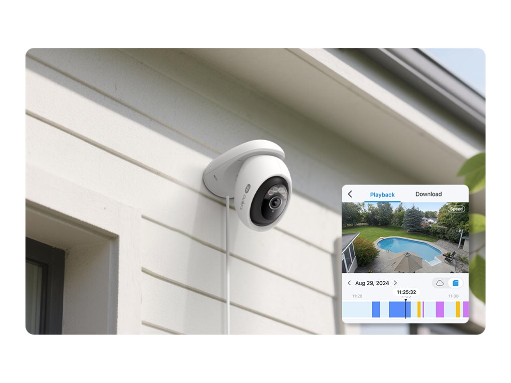 Câmara de Vigilância Tapo TC46 Exterior 4K Motorizada Wi-Fi - Imagem 4