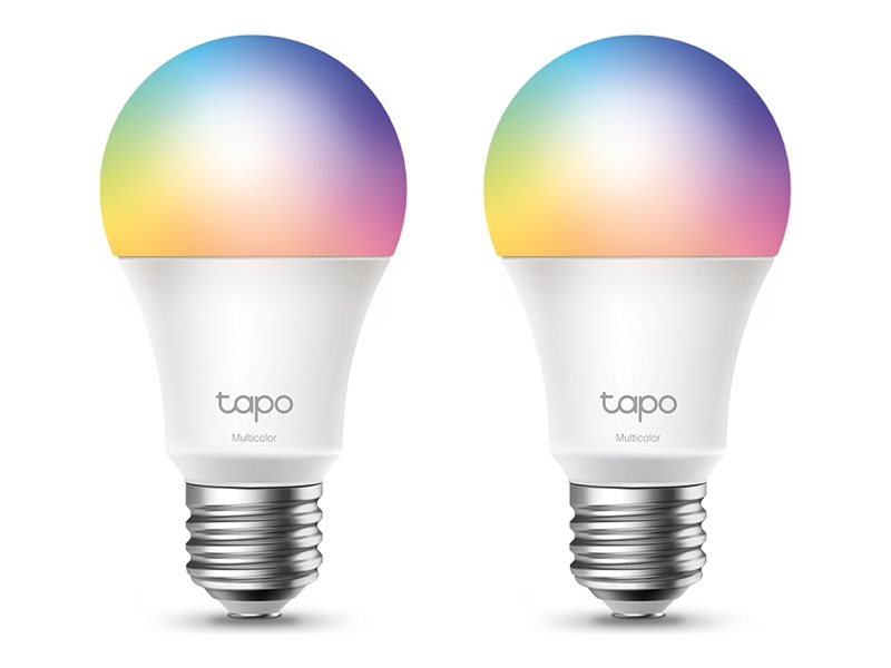 Lâmpada LED Tapo TL13E E27 Multicor Pack 2
