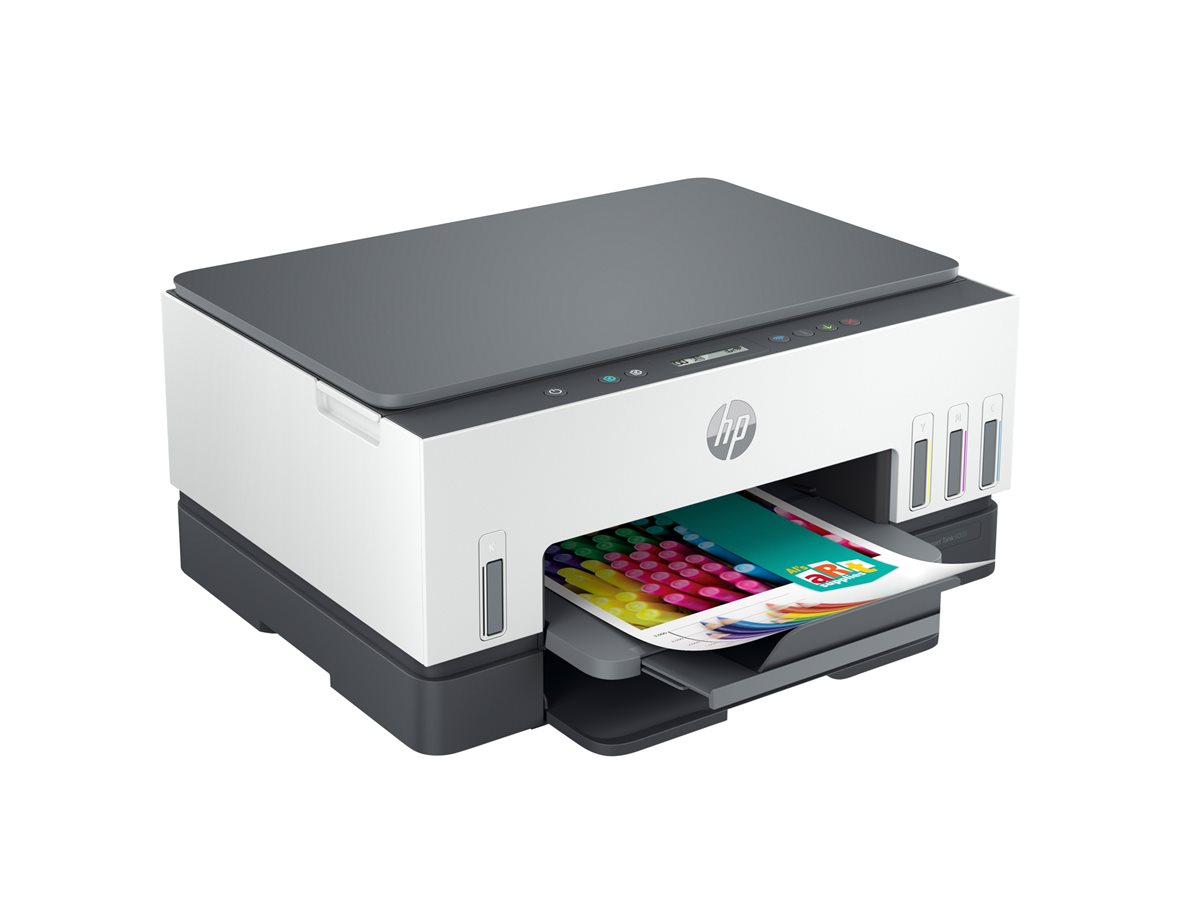 Impressora Multifunções HP Smart Tank 6005e Jacto de Tinta a Cores 12ppm Wi-Fi USB 150 Folhas Recarregável A4 - Imagem 5