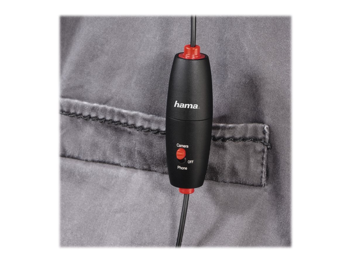 Microfone de Lapela Hama Smart Lavalier para Smartphone e Câmara com Proteção Antivento e Bolsa Preto - Imagem 11