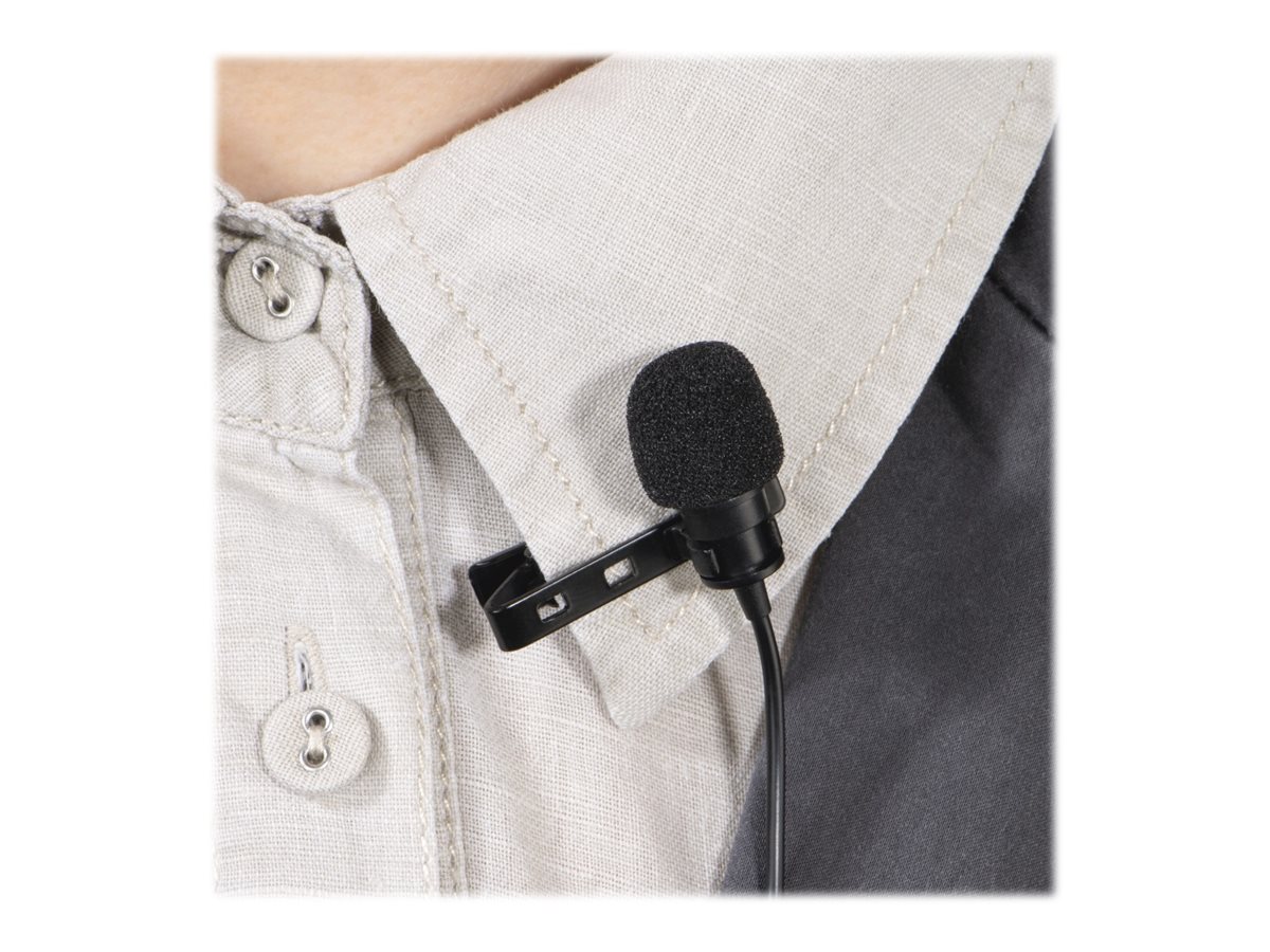 Microfone de Lapela Hama Smart Lavalier para Smartphone e Câmara com Proteção Antivento e Bolsa Preto - Imagem 8