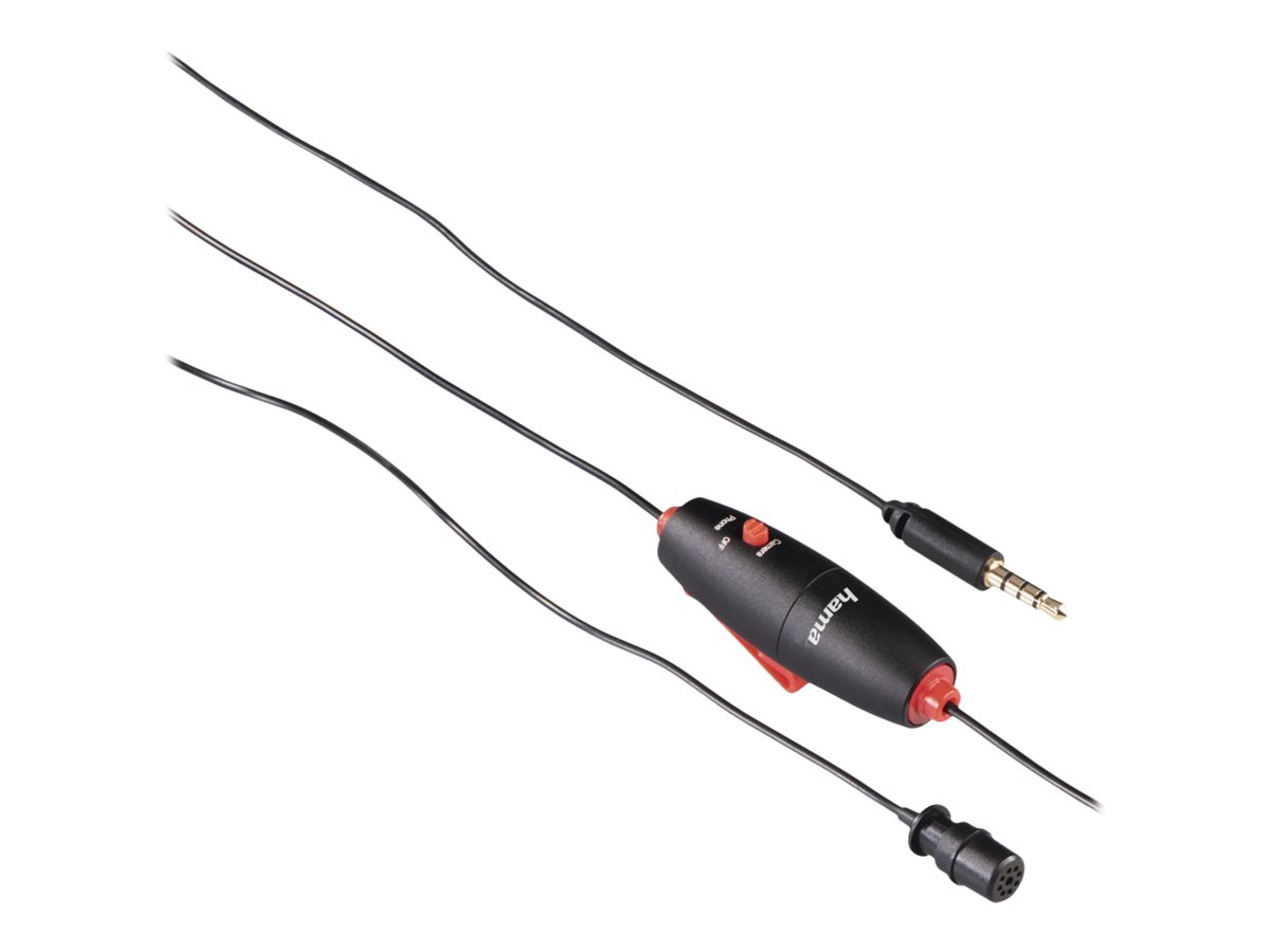 Microfone de Lapela Hama Smart Lavalier para Smartphone e Câmara com Proteção Antivento e Bolsa Preto - Imagem 7