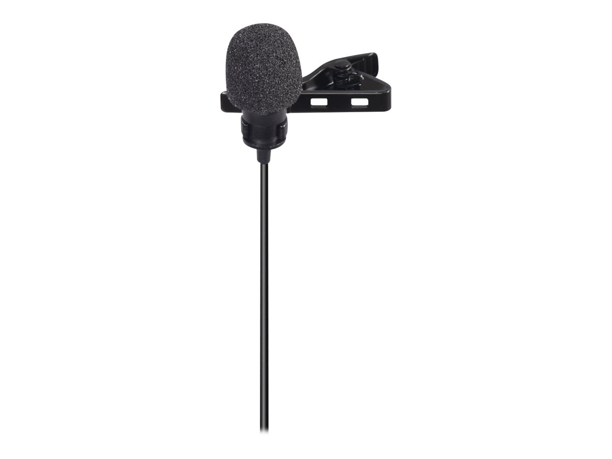 Microfone de Lapela Hama Smart Lavalier para Smartphone e Câmara com Proteção Antivento e Bolsa Preto - Imagem 5