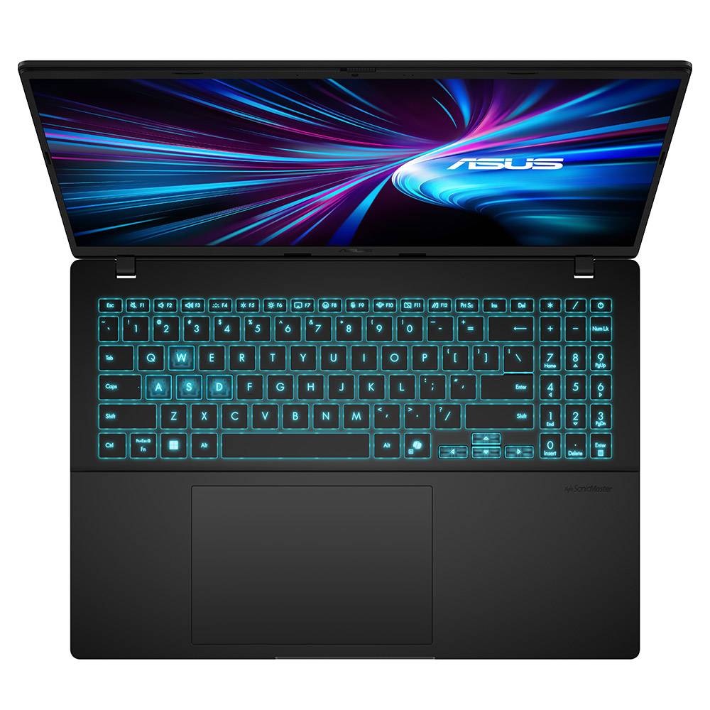Portátil Gaming ASUS V16 V16-5050B 16" WQXGA 144Hz Intel Core 7 240H 32GB RAM 1TB SSD RTX 5050 8GB Wi-Fi 6 Preto Opaco - Imagem 6