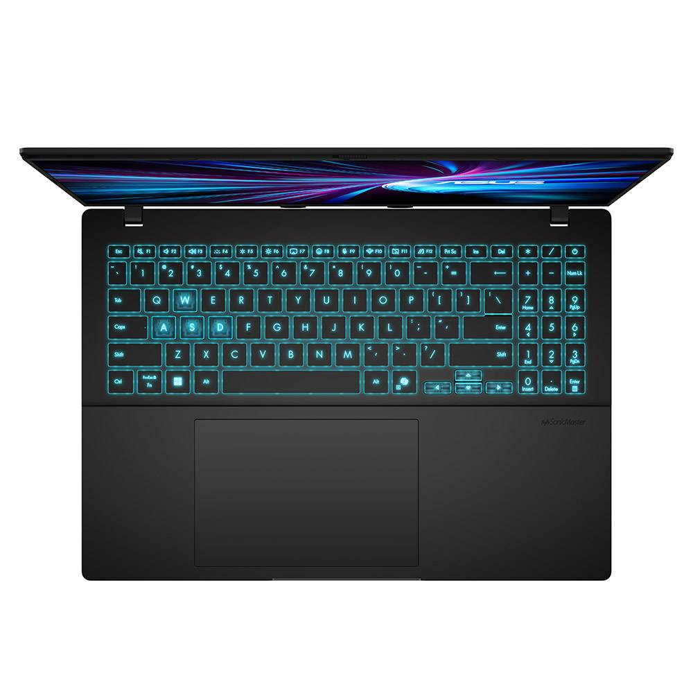 Portátil Gaming ASUS V16 V16-5050B 16" WQXGA 144Hz Intel Core 7 240H 32GB RAM 1TB SSD RTX 5050 8GB Wi-Fi 6 Preto Opaco - Imagem 7