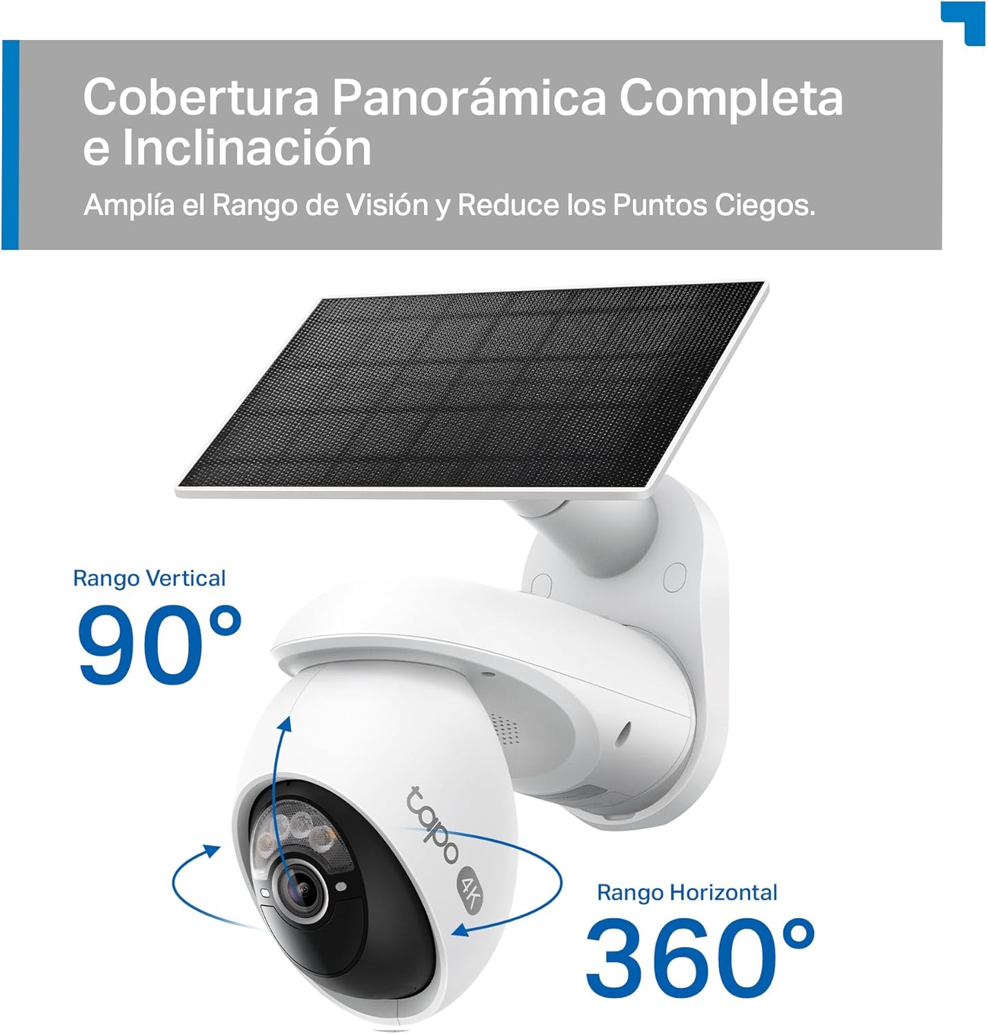 Câmara de Vigilância TP-LINK Tapo C665G KIT V1 Solar 4K 8MP 4G LTE Wi-Fi Bateria 10000mAh IP65 - Imagem 4