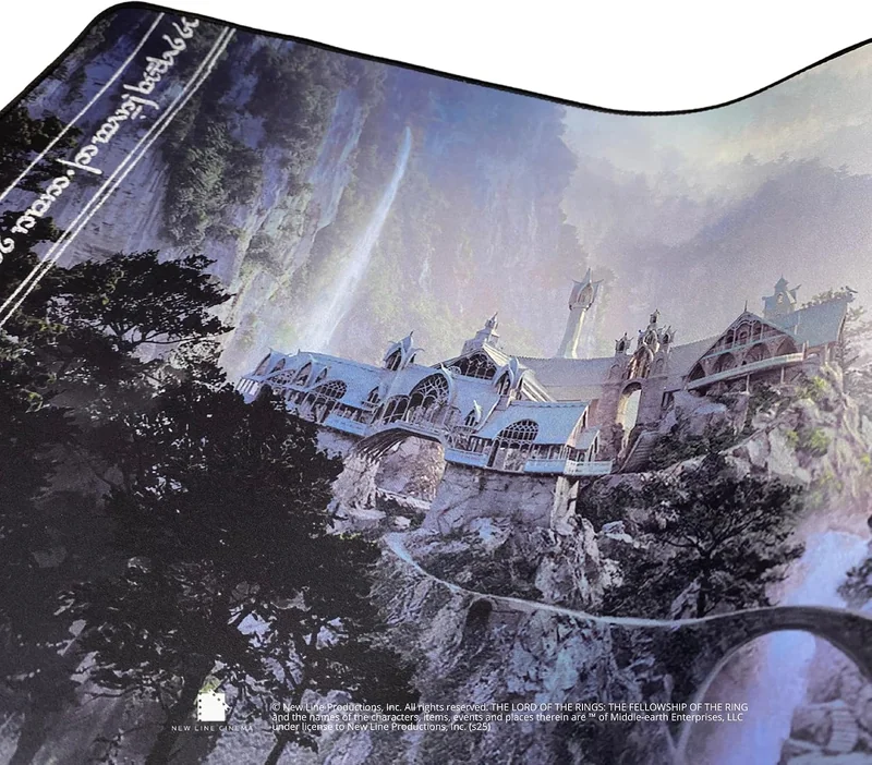 Tapete de Rato Lexip Lord of the Rings Rivendell XXL Edição Oficial Warner Bros - Imagem 3